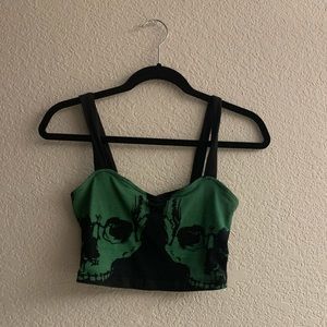 Skull crop.